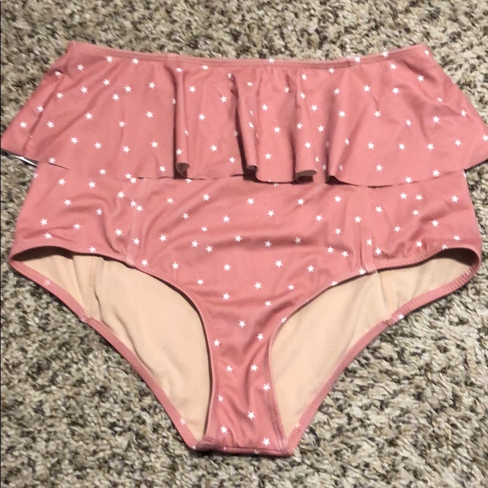 KJ Pink Stars Peplum